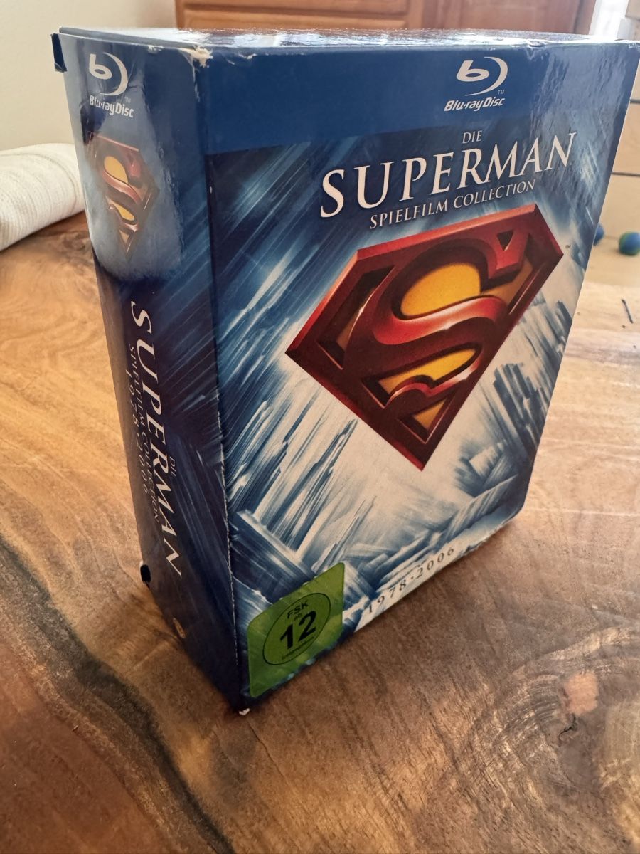 Tutti i DVDs: Superman Filme Blu-ray Collection – Usato da Solothurn venduto da Alex702