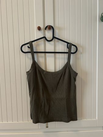 Top, Vero Moda (L), oliv, Baumwolle, Viskose