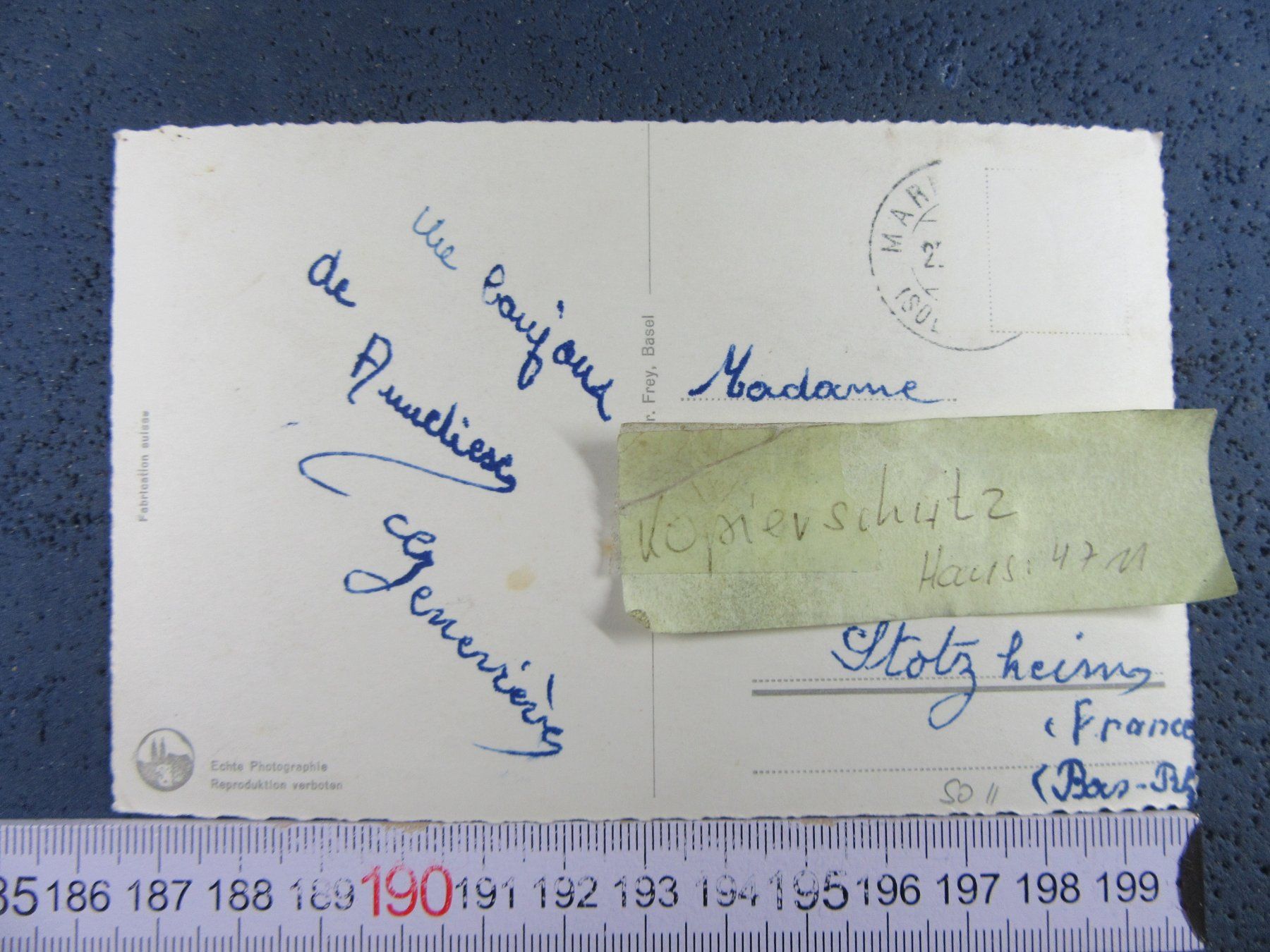 Cartoline postali: MARIASTEIN BASILIKA SO AK ECHTE PHOTO – Usato da Ettingen venduto da Hausi4711 1
