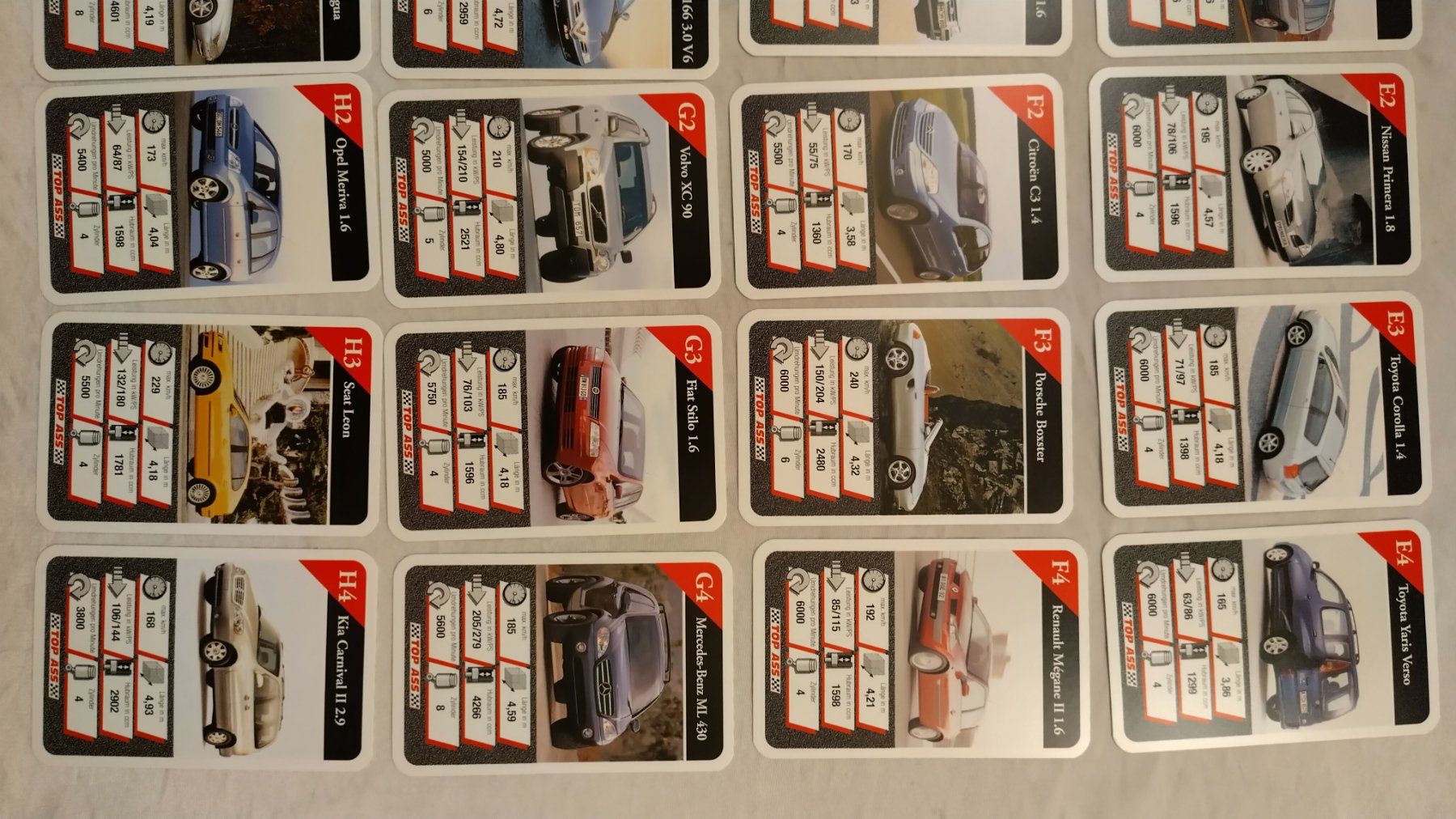 Giochi: Auto Quartett - Autosalon / TOP ASS / 32 Karten ab Fr. 4.- – Usato da Bellach venduto da JingleJerry 4