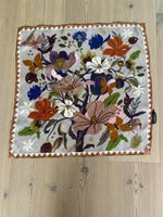 Tuch Codello Blumenmuster mehrfarbig quadratisch Zustand gut