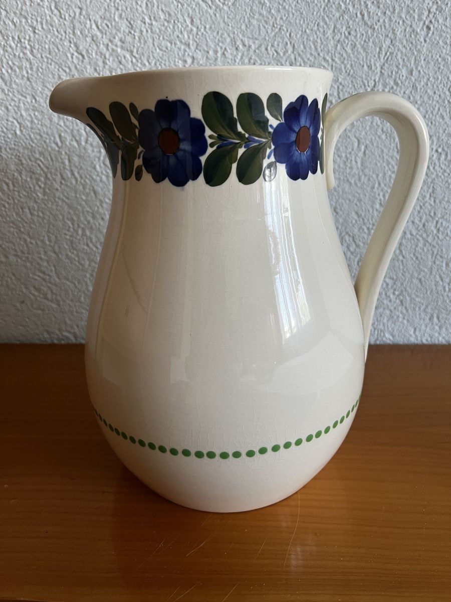 Schalen: Krug und Schale Vintage handgemalt – Gebraucht aus Neuenegg von Magosaurus 5