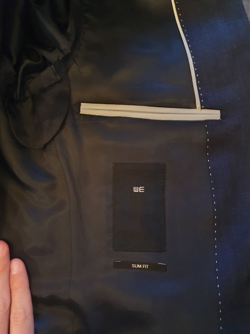 We Completi: dunkelblauer Anzug Blazer WE - Konfirmation – Usato da Bern venduto da NilsMosi 5