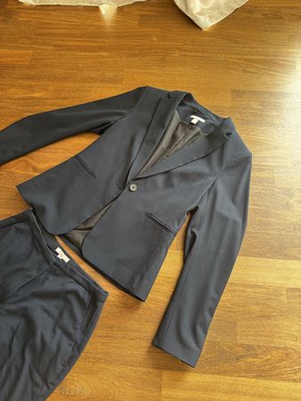 H&M Damen Hosenanzug, Dunkelblau, Gr. 36 - Top Zustand!