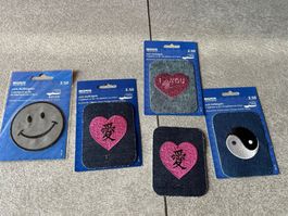 Lot 5 Patch Zum Aufbügeln - NEU