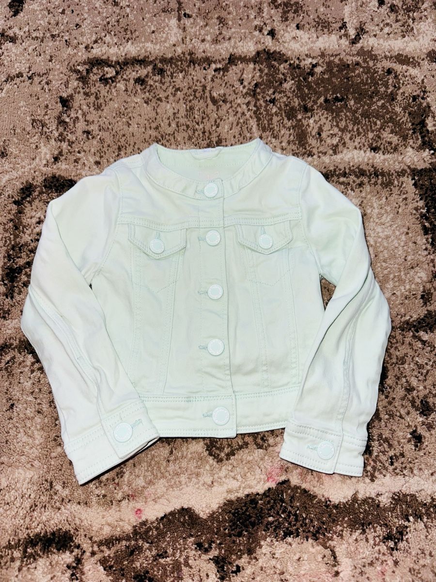 C&A Kleiderpakete & -sets: Gr 104 Jeansjacke C&A mintgrün – Gebraucht aus Wettingen von hak_52m8