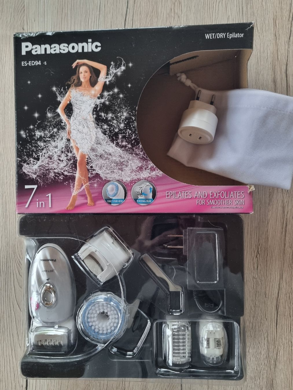 Panasonic Epiliergeräte: Panasonic 7 in 1 Epilierer – Neu (gemäss Beschreibung) aus Wildhaus von Lurch1971
