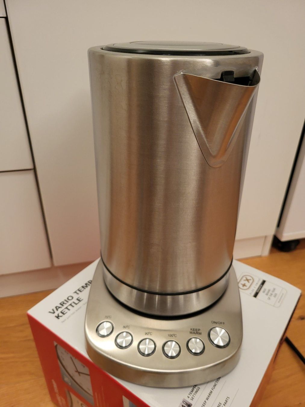 Solis Vario Temp Kettle Wasserkocher (Edelstahl) (D'occasion) à Baar ...