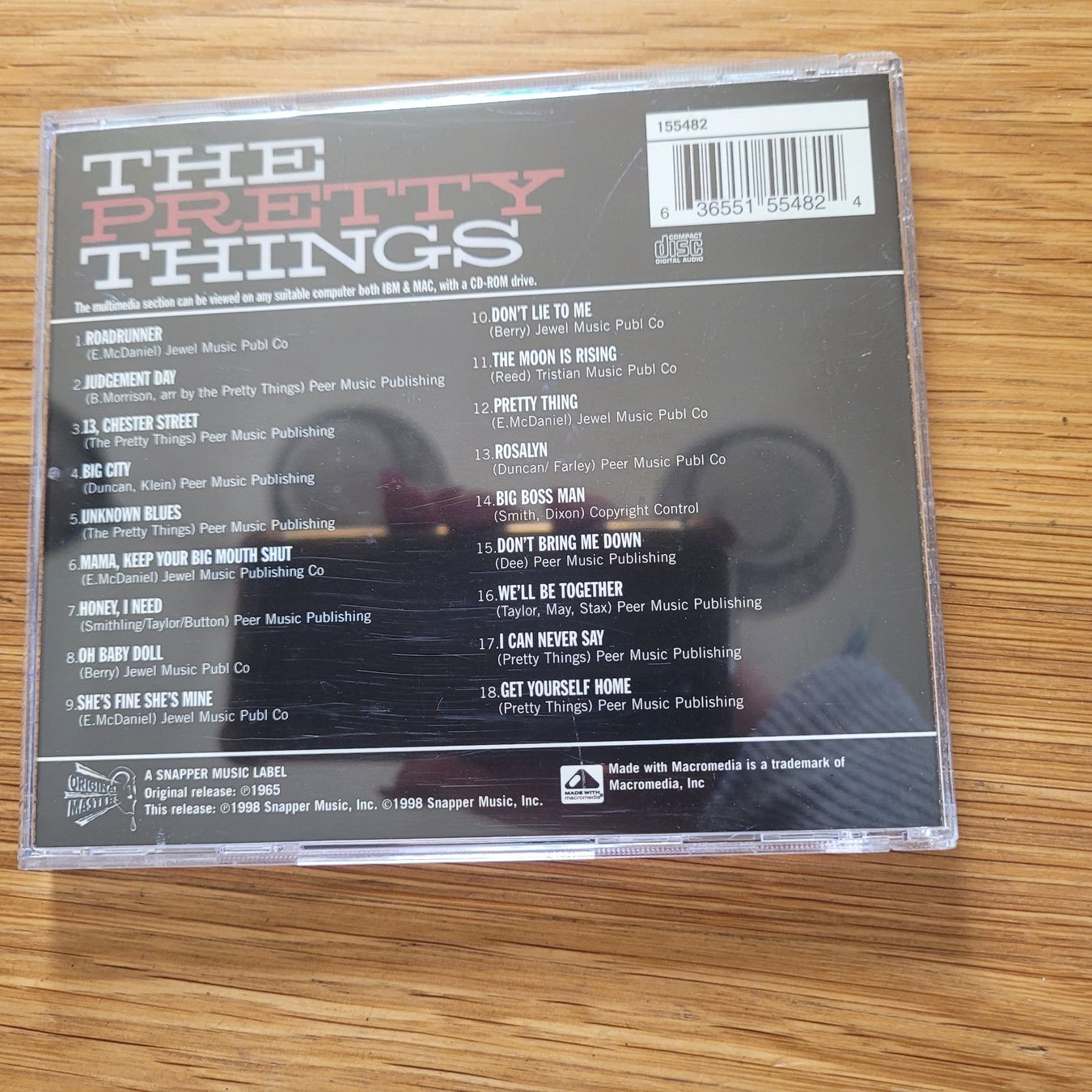 CD: CD The Pretty Things – Usato da Biel/Bienne venduto da Destockweb 2