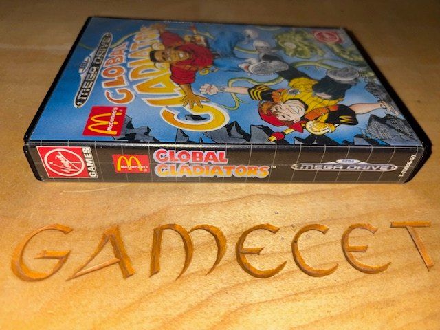 Sega Giochi: Global Gladiators McDonalds Mega Drive Sega – Usato da Steinach venduto da Gamecet 3