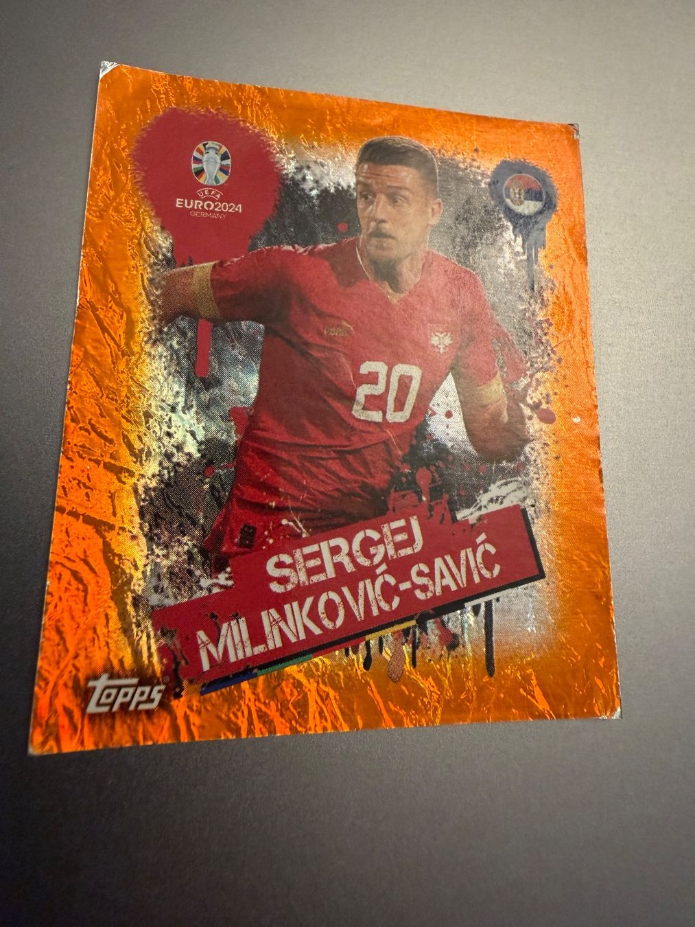 Topps Sammelbilder & Trading cards: Topps Euro 2024 - SRB3 Orange – Gebraucht aus Nyon von Wyvern 1