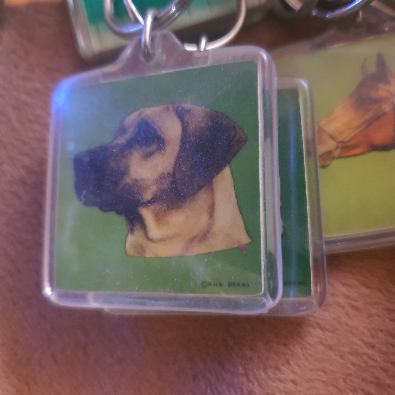 Portachiavi: Porte-clés vintage chien 4x4 cm – Nuovo (secondo la descrizione) da DUGNY (-Leytron) venduto da Rdeny