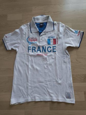 Seltenes Vintage Frankreich "World Cup Staff" Polo-Shirt 