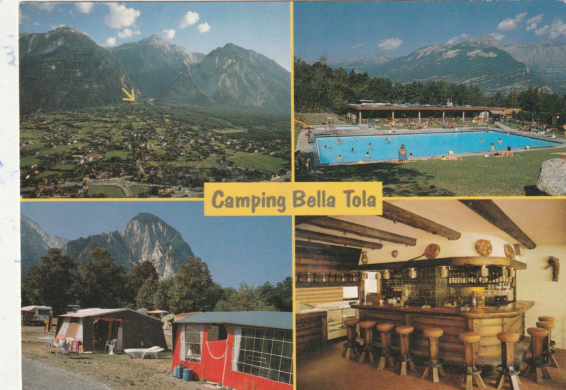 Cartoline postali: Camping Bella Tore – Usato da Lumbrein venduto da made02