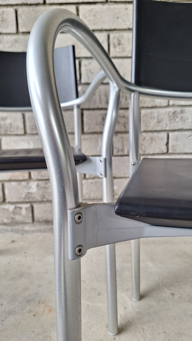 Sedie: 4 Aluminiumstühle Breeze Design Bartoli – Nuovo (secondo la descrizione) da Zwingen venduto da fischli1504 3