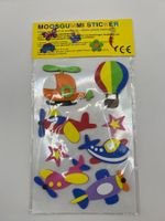 16 Stk. Moosgummi Sticker Aufkleber Kleber