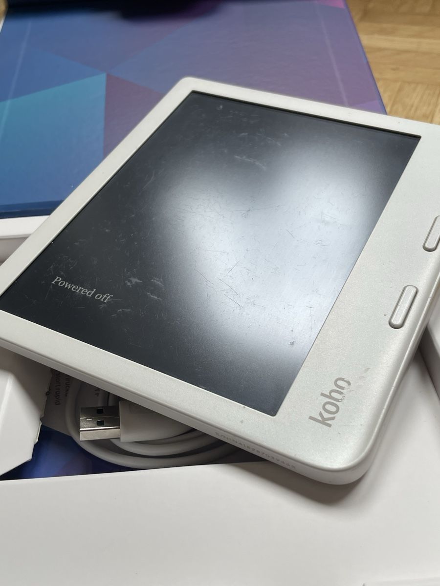 Kobo Tablet PC: Kobo Libra 2 E-Reader, White – Gebraucht aus Zürich von mes_tn9g 3