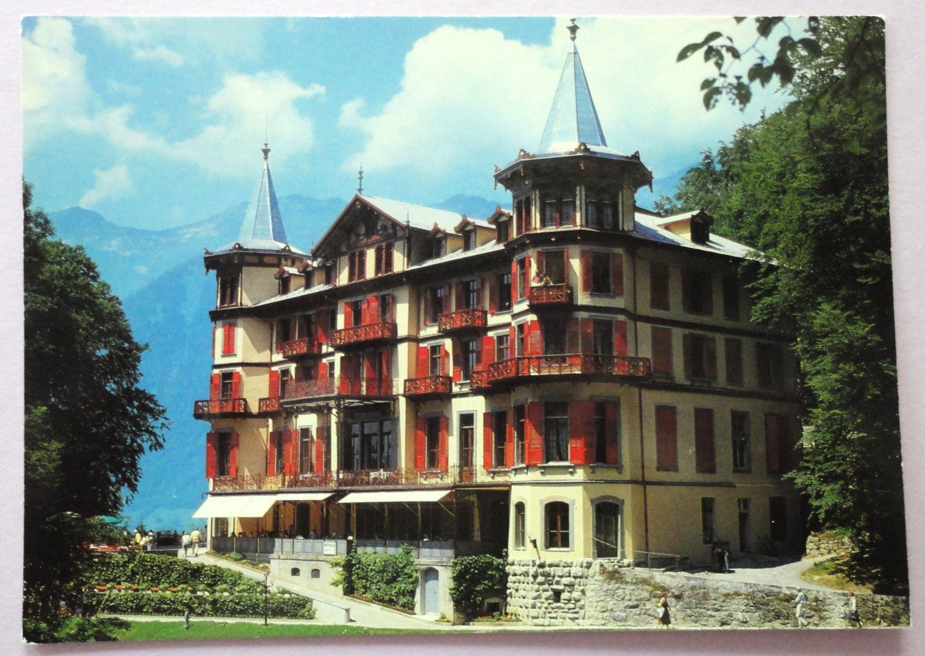 Cartoline postali: Hotel Giessbach am Brienzersee – Usato da Fétigny venduto da Billy2miny