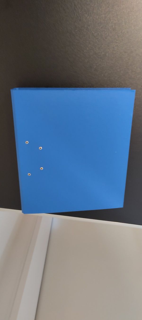 Classeurs: Ordner A4 Blau 75mm Breit mit Transparenthülle – D'occasion à Felben-Wellhausen par AWDienstleistungen 3