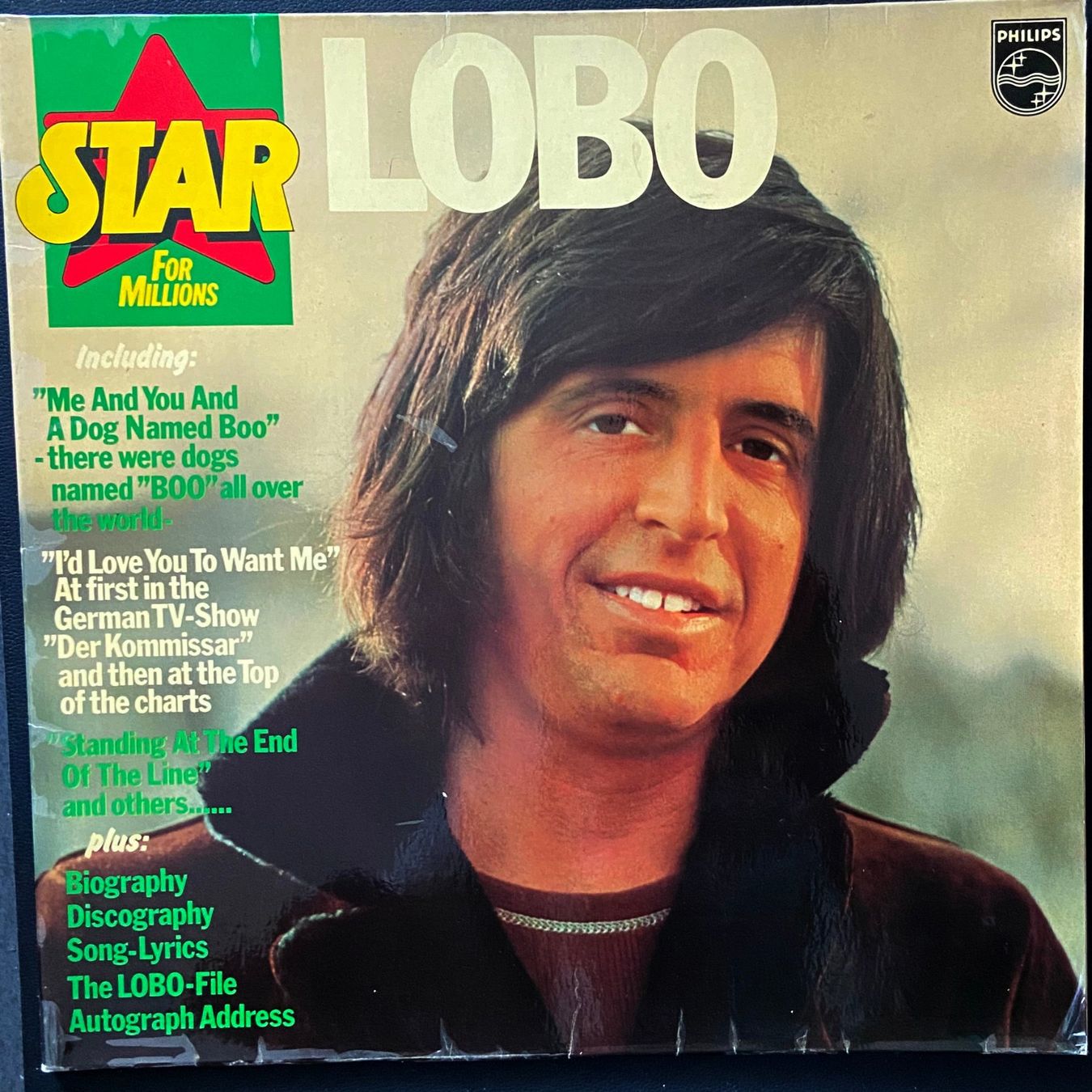 Dischi in vinile: Lobo - Star for Millions – Usato da Feldbach venduto da CDF10