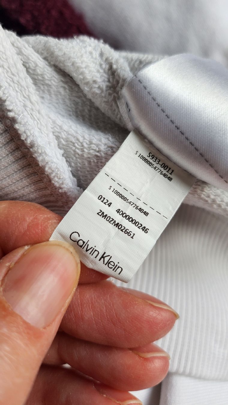 Calvin Klein Maglioni & Felpe: Pull blanc CK, taille M, coton 100% – Usato da Agiez venduto da chouchanelle 8
