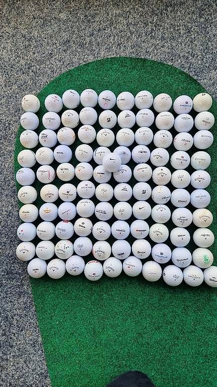 Ballons: 100 gebrauchte Golfbälle – D'occasion à Hedingen par Seikai