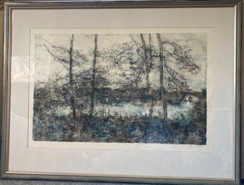 Grafiken & Lithographien: Gantner Bernard. Baumlandschaft – Gebraucht aus Frauenfeld von picowalo