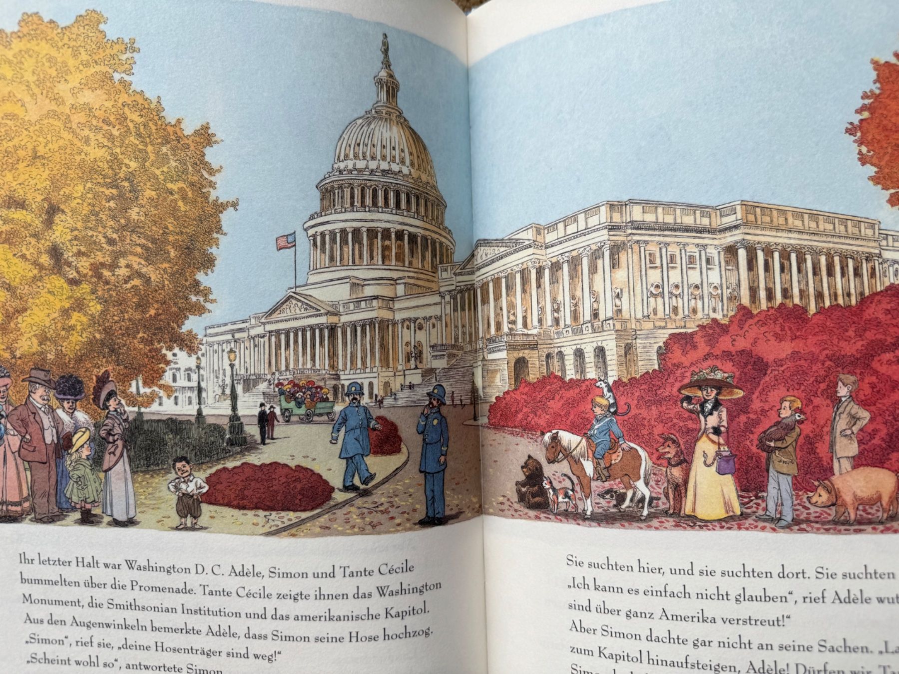 Livres: Bilderbuch - Adèle und Simon in Amerika – Neuf avec emballage d'origine à Aarau par Kilauea 7