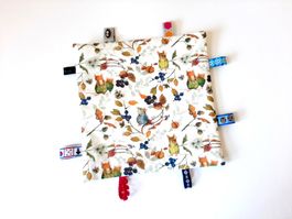 Knistertuch Baby-Geschenk Mäuse Schmetterlinge neu