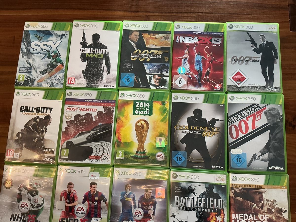 Giochi: Xbox 360 Konsole mit 2 Controller + Games, Top Zustand! – Usato da Neerach venduto da LaSchmetta7078 6
