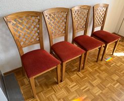 Thonet Vienna Eiche 1994 - 4 Esszimmerstühle