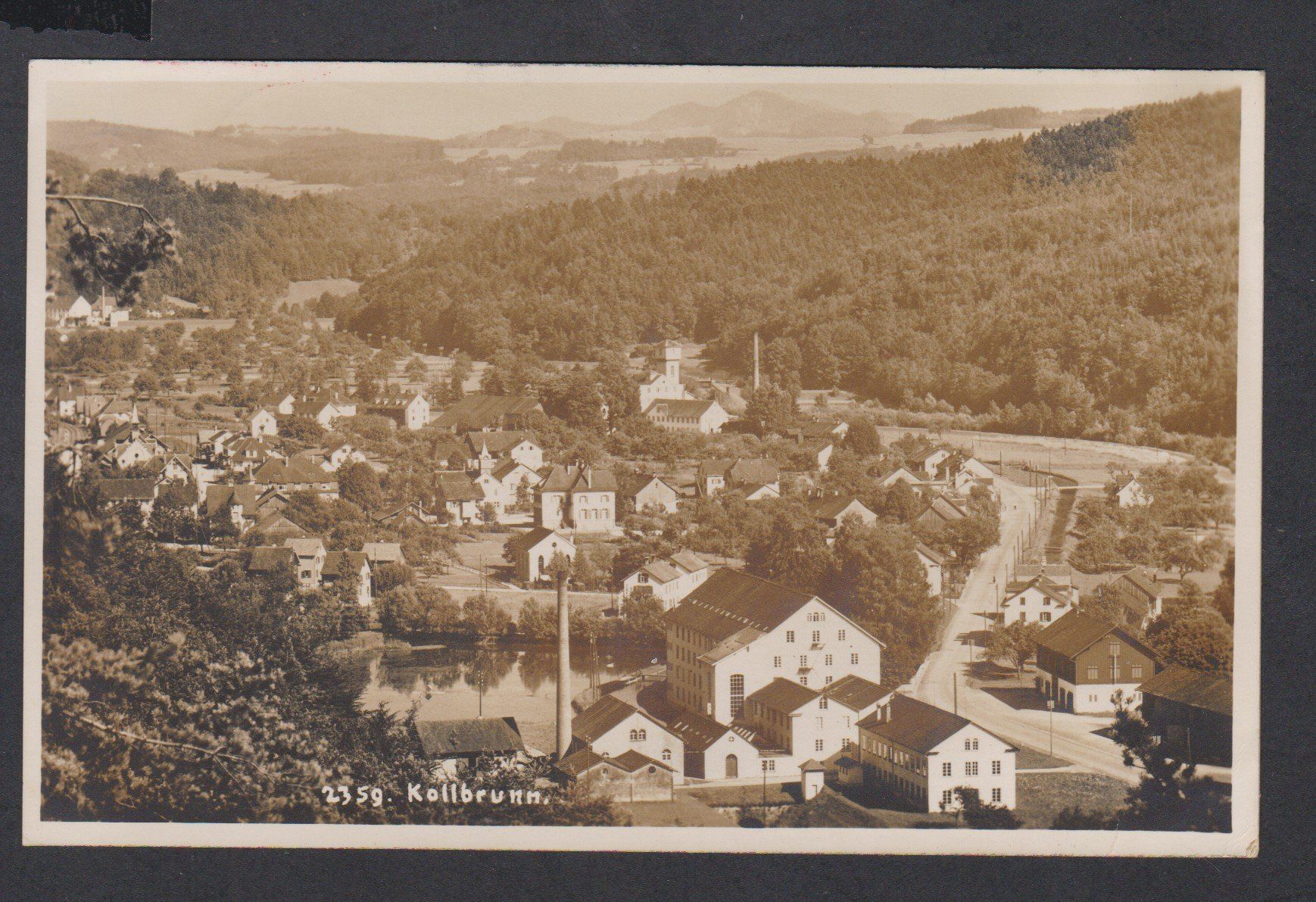 Cartoline postali: Kollbrunn   ZH   :   alte Ansichtskarte von 1930 – Usato da Vitznau venduto da Ropaku