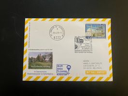 Ballonpost mit super Stempel 1999 Luxus  (V11)