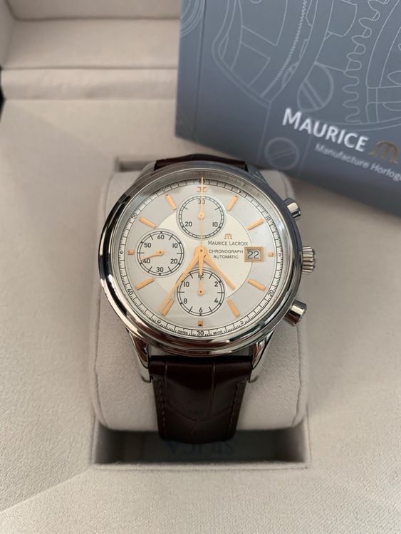 Maurice Lacroix Orologi: Chrono Maurice Lacroix neuf et full set 50 % Discount !!! – Nuovo e nell'imballaggio originale da Pully venduto da swiss_watches_store