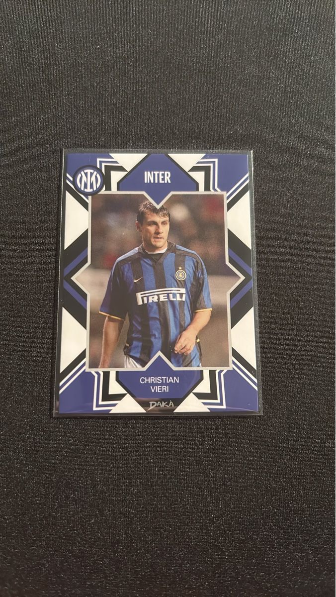 Carte collezionabili: Christian Vieri - Inter Mailand - Daka - Top Audience  – Usato da Kaiseraugst venduto da Baum_12