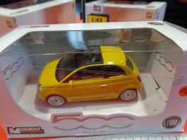 Fiat 500  1-43 (mit Box) Mondo-Motors  (Boo6)
