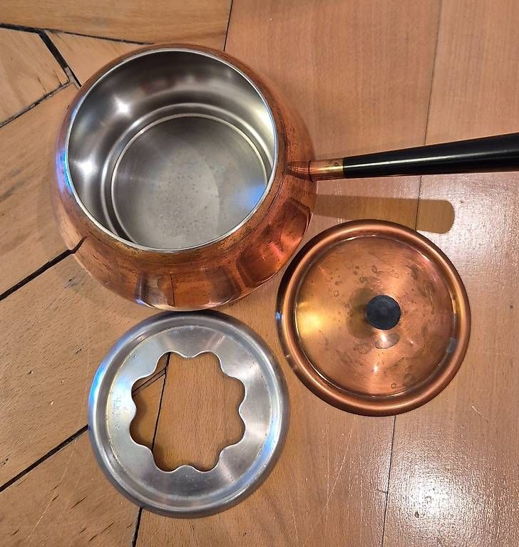 Elettrodomestici da cucina: Retro Fondue Pfännli mit Besteck – Usato da Zürich venduto da flavoured 2