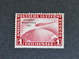 Deutsches Reich Briefmarke Chicagofahrt Mi 496 **NEU**