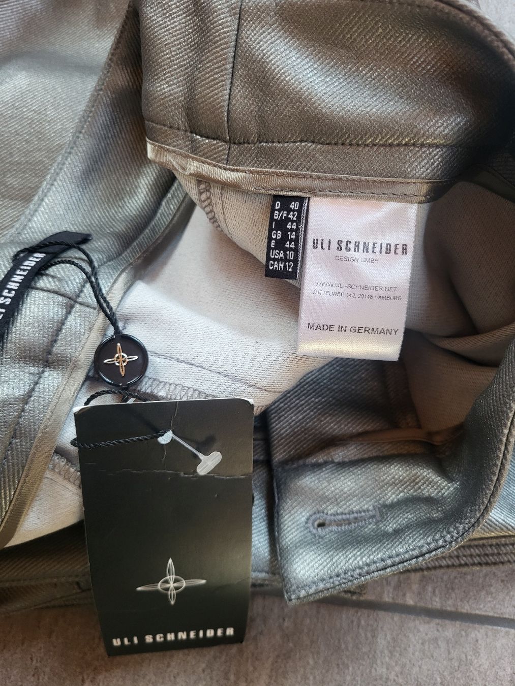 Pantaloni: Uli Schneider Bikerjeans – Nuovo e nell'imballaggio originale da Zweisimmen venduto da Adorable 7