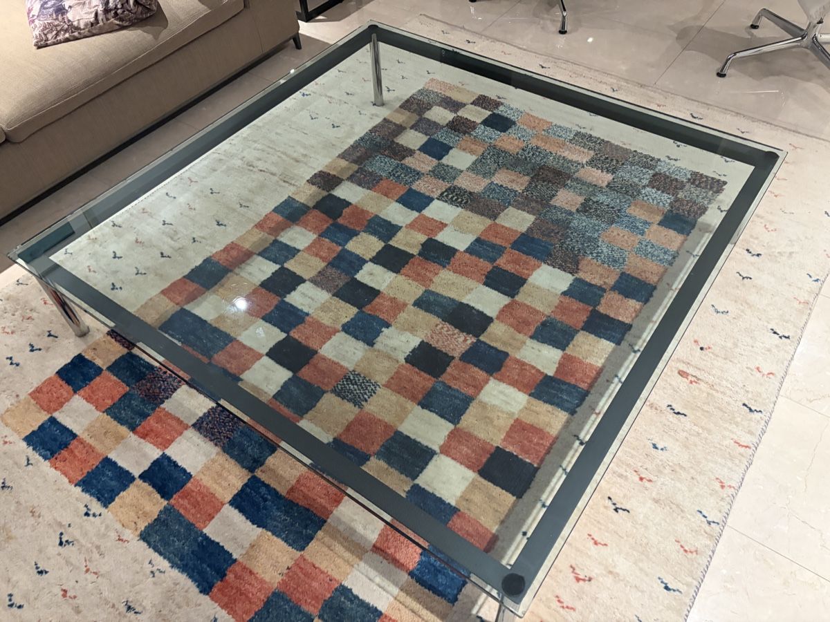 Tavoli: Couchtisch Glas Chrom LC10 Le Corbusier  – Usato da Rheinfelden venduto da fio_2kpc