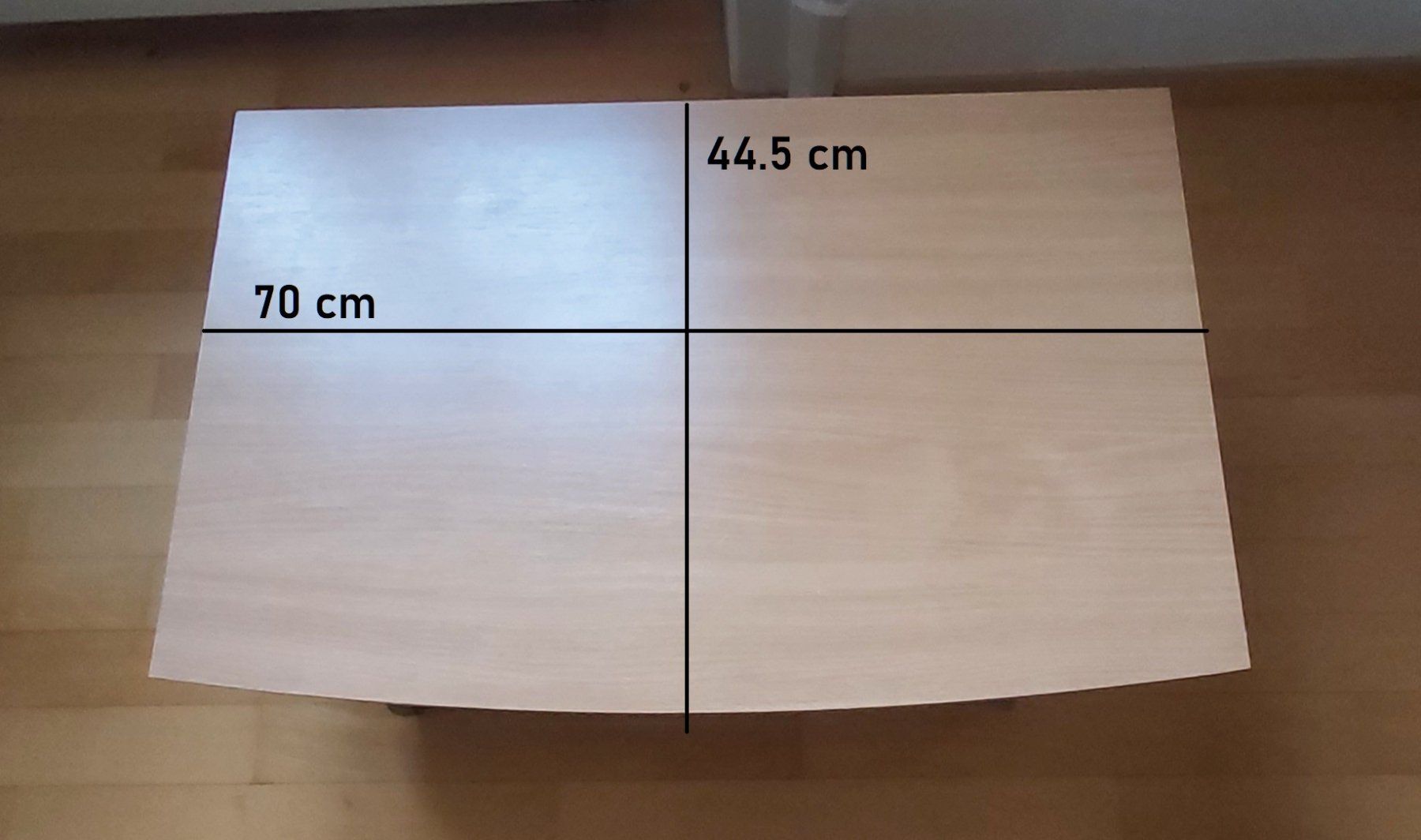 Mobili TV: Fernsehmöbel auf Rollen Buche 70x44,5 cm – Usato da Rheinfelden venduto da Calvinia
