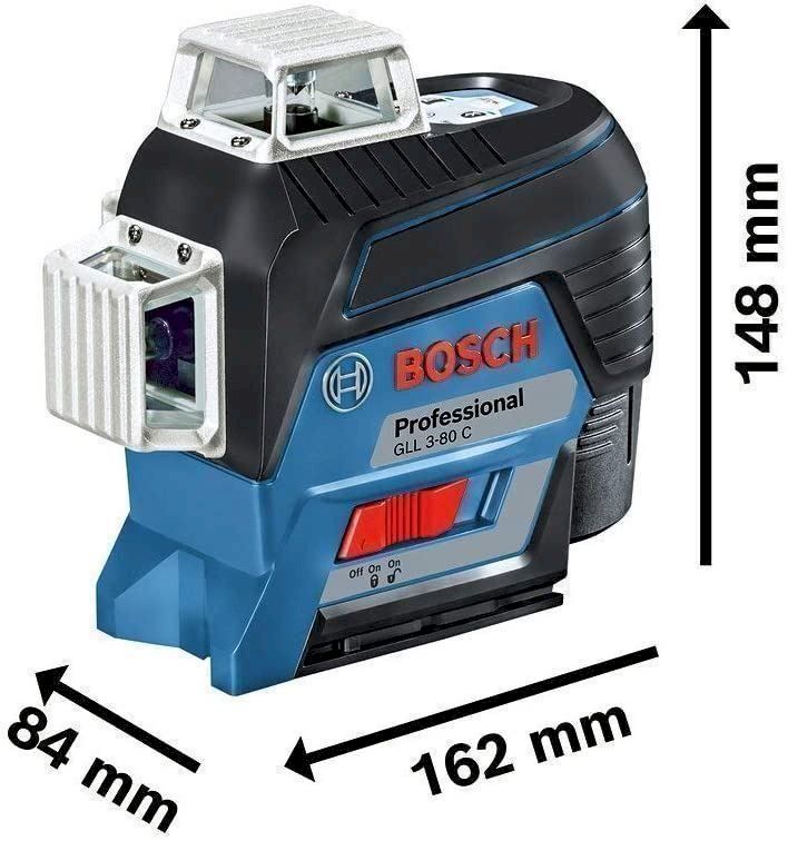 Bosch Misurare: Bosch Linienlaser GLL 3-80 C Pro – Nuovo e nell'imballaggio originale da Bottighofen venduto da zaap 1