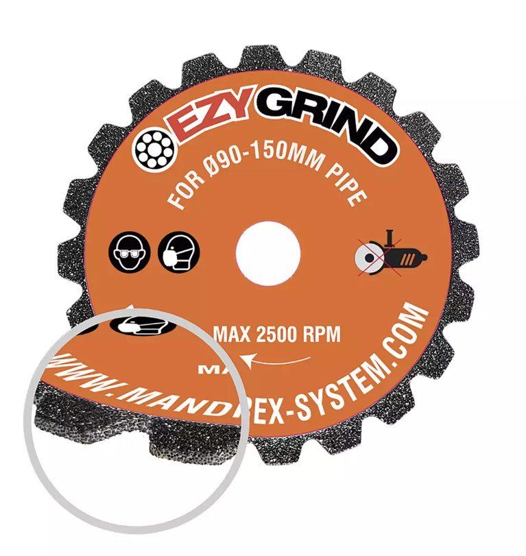 Seghe: MANDREX Diamant Rohrschneider EzyGrind 90-150 mm – Nuovo e nell'imballaggio originale da Koppigen venduto da Bracher_Mail-House 7