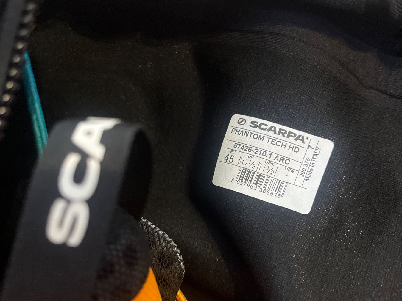 Scarpa Scarpe da uomo: Scarpa Phantom Tech HD 45 – Nuovo (secondo la descrizione) da Davos Dorf venduto da ram_lxs5 2