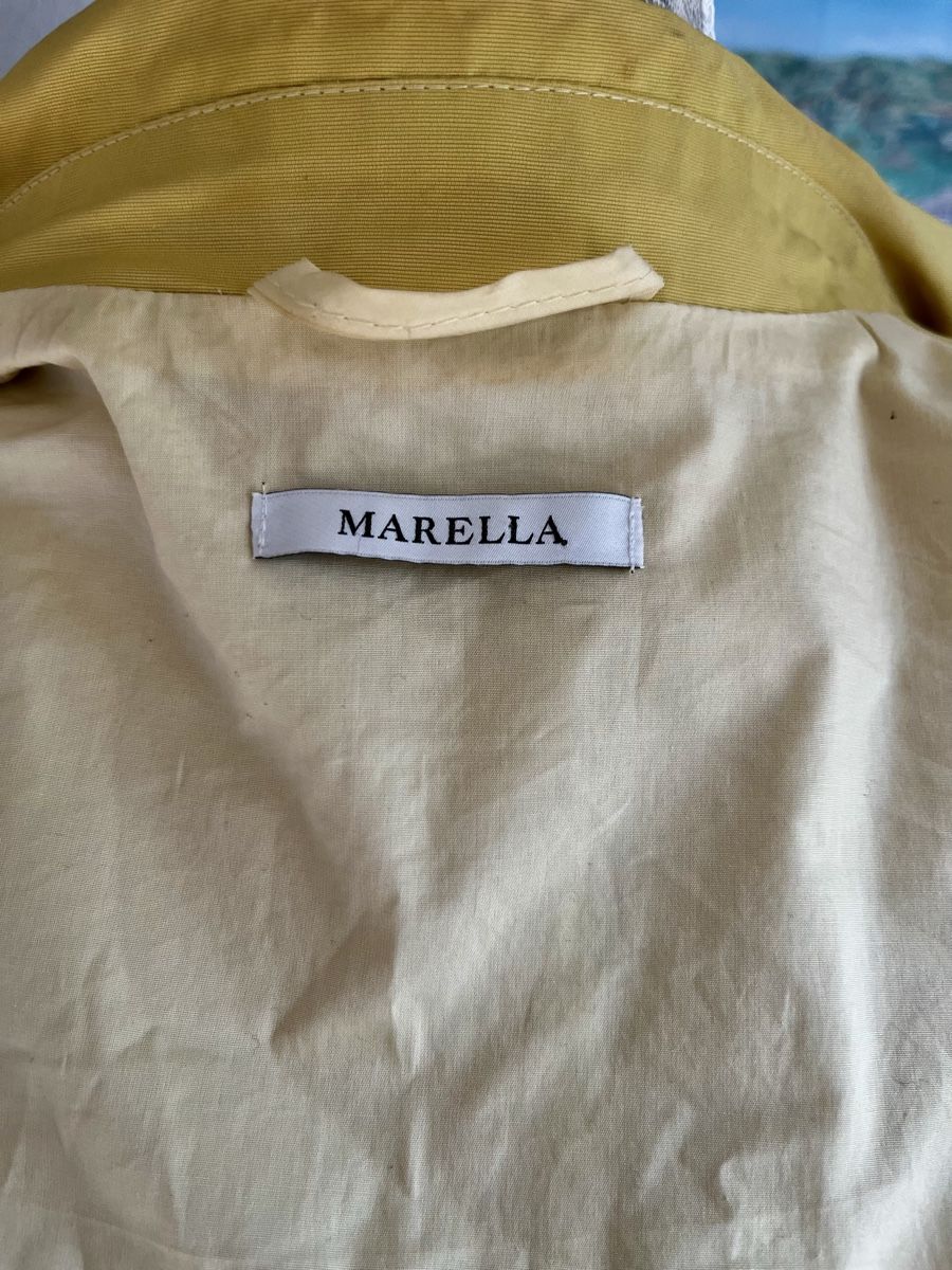 Marella Cappotti: Marella Mantel in Gelb Grösse S – Usato da Aarburg venduto da Petite-closet-Loop 3