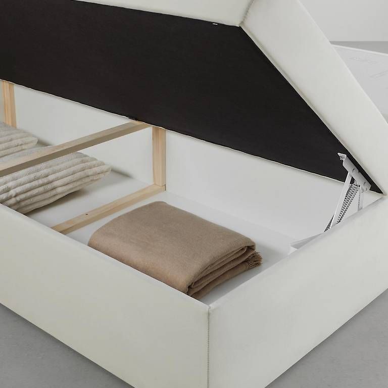 Letti: Boxspringbett beige - 160 x 200 cm – Nuovo e nell'imballaggio originale da Domat/Ems venduto da samiramia 4