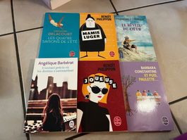Lot 6 livres romans best sellers Delacourt Philippon…tbe