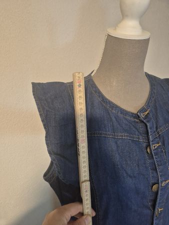 Jeanskleid Always blau knöpfbar Grösse L guter Zustand