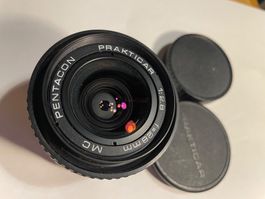 Pentacon Prakticar f2.8 28mm MC DDR Objektiv PB mount