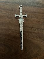 Altarmesser (Deco) mit Mondphasen (Wicca)